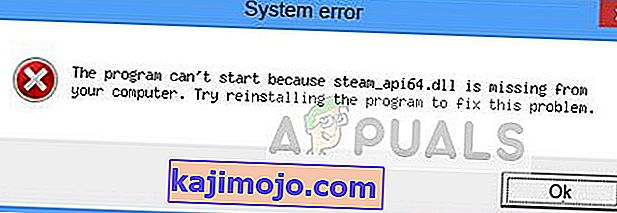 Ошибка steam api 64