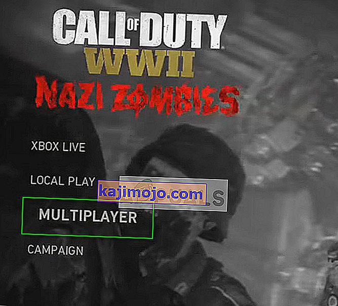 Beralih kembali ke Multiplayer - COD WW2 di PS4