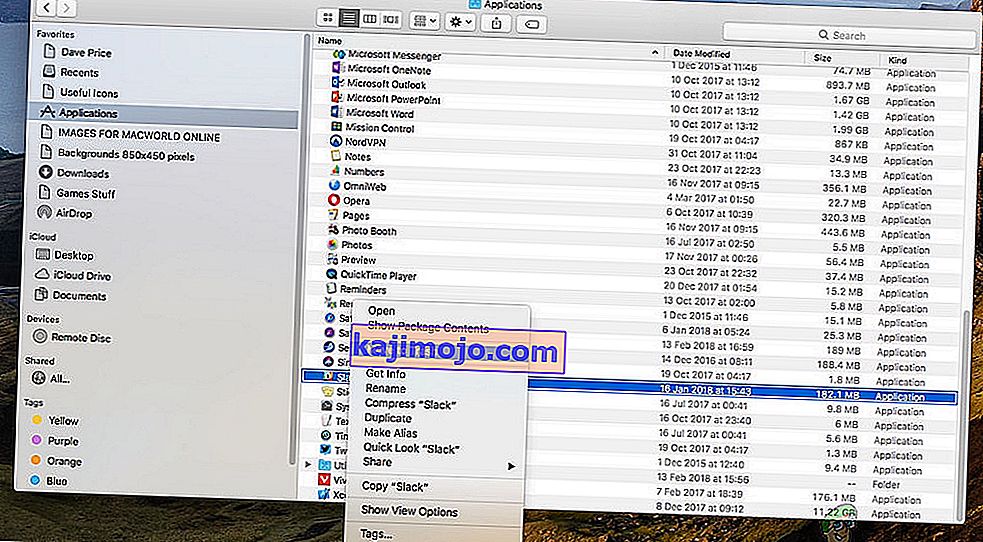 Menghapus Instalasi Aplikasi Mac